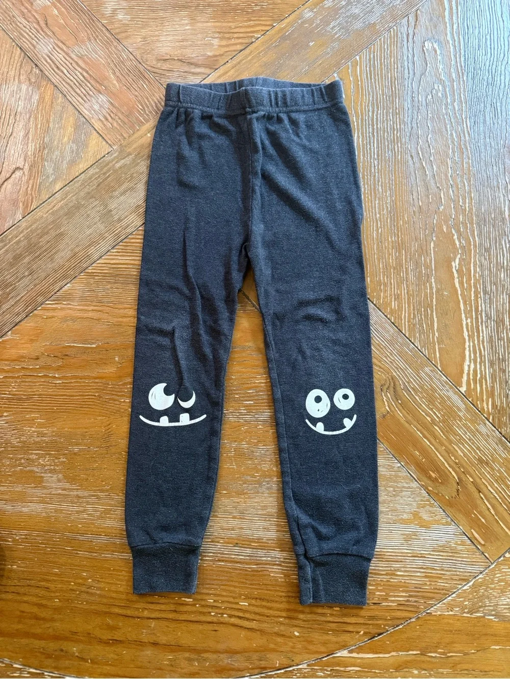 Kids Monster Pajama Set - Black & Blue